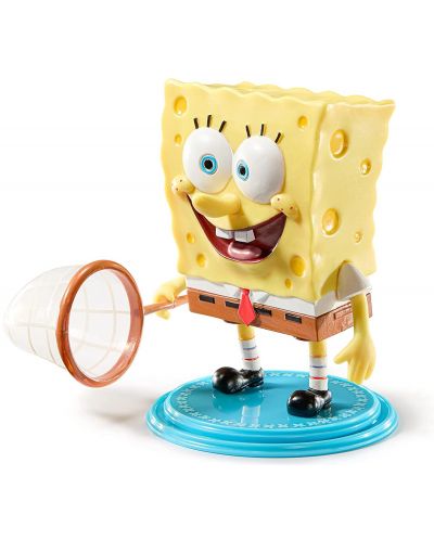 Φιγούρες δράσης The Noble Collection Animation: SpongeBob - SpongeBob SquarePants (Bendyfig), 12 εκ - 3