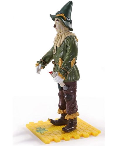 Φιγούρα δράσης The Noble Collection Movies: The Wizard of Oz - Scarecrow (Bendyfigs), 19 cm - 5