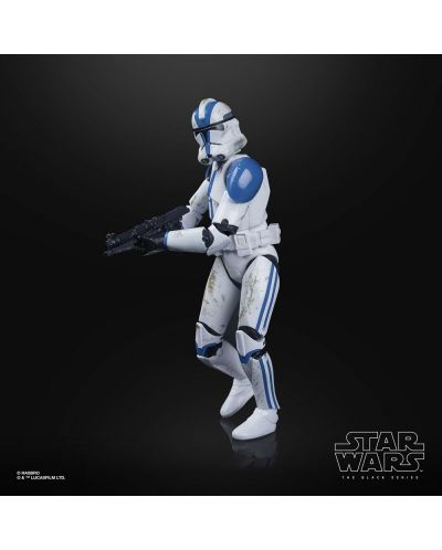 Φιγούρα δράσης Hasbro Movies: Star Wars - 501st Legion Clone Trooper (Black Series), 15 cm - 5