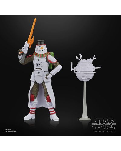 Φιγούρα δράσης Hasbro Movies: Star Wars - Snowtrooper (Black Series) (Holiday Edition), 15 cm - 5