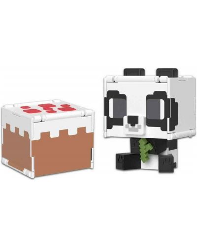 Φιγούρα δράσης  Mattel Games: Minecraft - Panda &Cake (Flippin Figs) - 1