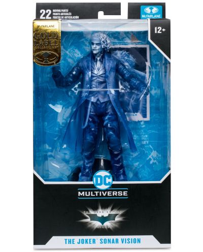 Φιγούρα δράσης McFarlane DC Comics: Multiverse - The Joker (The Dark Knight) (Sonar Vision Variant) (Gold Label), 18 cm - 8