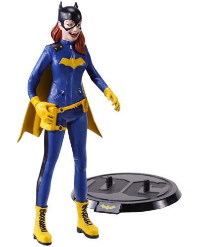 Φιγούρα δράσης The Noble Collection DC Comics: Batman - Batgirl (Bendyfigs), 19 εκ - 1