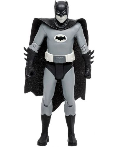 Φιγούρα δράσης McFarlane DC Comics: Batman - Batman '66 (Black & White TV Variant), 15 cm - 1