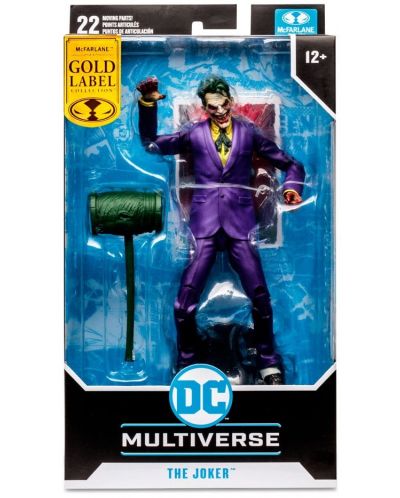 Φιγούρα δράσης McFarlane DC Comics: Multiverse - The Joker (DC vs. Vampires) (Gold Label), 18 cm - 9