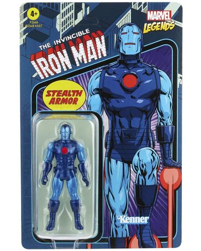 Φιγούρα δράσης  Hasbro Marvel: Iron Man - Iron Man (The Invincible) (Marvel Legends), 10 cm - 3