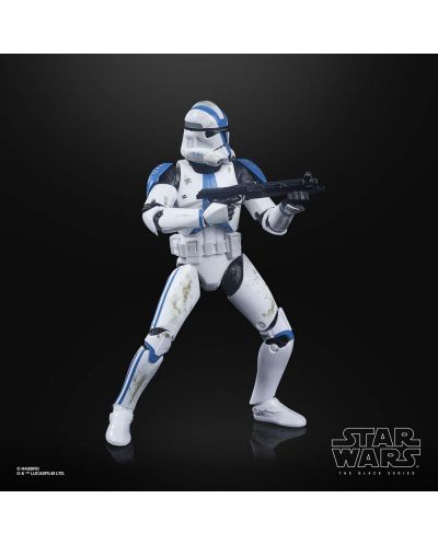Φιγούρα δράσης Hasbro Movies: Star Wars - 501st Legion Clone Trooper (Black Series), 15 cm - 4