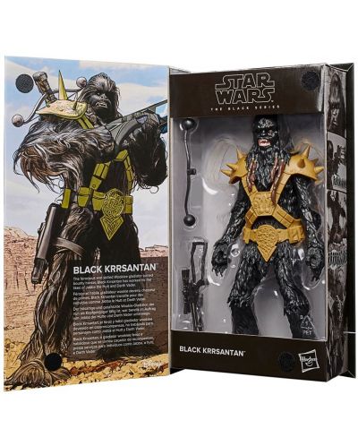 Φιγούρα δράσης Hasbro Movies: Star Wars - Black Krrsantan (Black Series), 15 εκ - 4