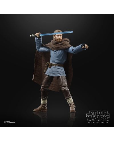 Φιγούρα δράσης Hasbro Movies: Star Wars - Obi-Wan Kenobi (Tibidon Station) (Black Series), 15 cm - 5