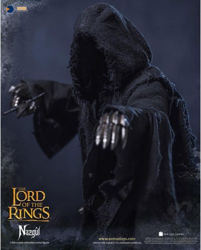 Φιγούρα δράσης Asmus Collectible Movies: Lord of the Rings - Nazgul, 30 cm - 4