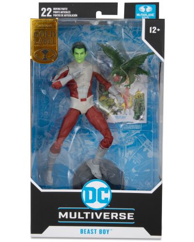 Φιγούρα δράσης McFarlane DC Comics: Multiverse - Beast Boy (Teen Titans) (Gold Label), 18 cm - 8