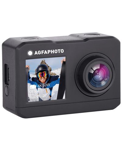 Κάμερα δράσης AgfaPhoto - Realimove Dual, 2.7K, 16MPx, μαύρη - 1