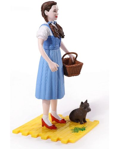 Φιγούρα δράσης The Noble Collection Movies: The Wizard of Oz - Dorothy (Bendyfigs), 19 cm	 - 4