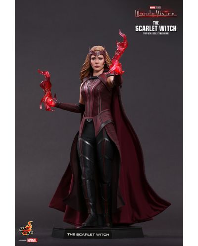 Φιγούρα δράσης Hot Toys Marvel: WandaVision - The Scarlet Witch, 28 cm - 2