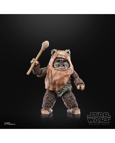 Φιγούρα δράσης Hasbro Movies: Star Wars - Wicket (Return of the Jedi) (Black Series), 15 cm - 6