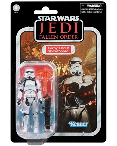 Φιγούρα δράσης Hasbro Movies: Star Wars - Heavy Assault Stormtrooper (Star Wars Jedi: Fallen Order) (Vintage Collection), 10 cm - 10