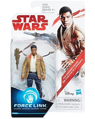 Φιγούρα δράσης Hasbro Star Wars - Force Link, Finn - 1