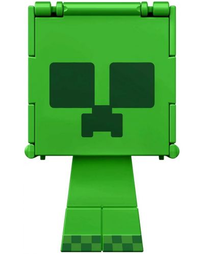 Φιγούρα δράσης Mattel Games: Minecraft - Creeper &Charged Creeper (Flippin Figs) - 2