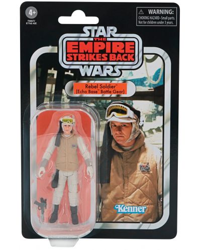 Φιγούρα δράσης Hasbro Movies: Star Wars - Rebel Soldier (Echo Base Battle Gear) (Vintage Collection), 10 εκ - 4