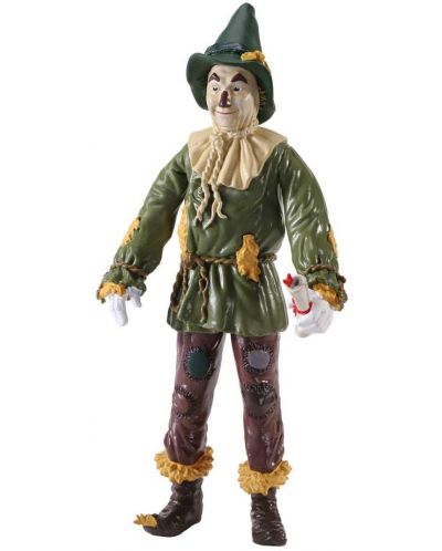 Φιγούρα δράσης The Noble Collection Movies: The Wizard of Oz - Scarecrow (Bendyfigs), 19 cm - 1