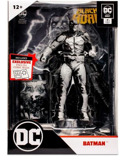 Φιγούρα δράσης McFarlane DC Comics: Multiverse - Batman (Black Adam Comic) (Gold Label) (SDCC), 18 cm - 8