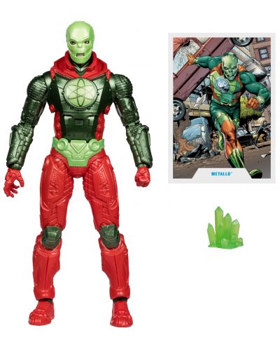 Φιγούρα δράσης McFarlane DC Comics: Multiverse - Metallo (Gold Label), 18 cm - 8