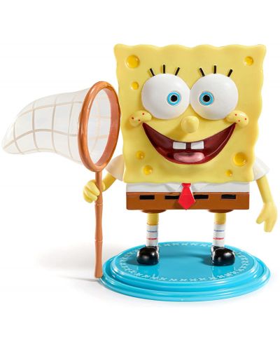 Φιγούρες δράσης The Noble Collection Animation: SpongeBob - SpongeBob SquarePants (Bendyfig), 12 εκ - 1
