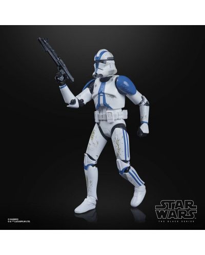 Φιγούρα δράσης Hasbro Movies: Star Wars - 501st Legion Clone Trooper (Black Series), 15 cm - 2