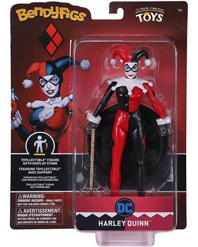 Φιγούρα δράσης  The Noble Collection DC Comics: Batman - Harley Quinn (Bendyfigs), 18 cm - 7
