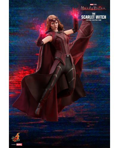 Φιγούρα δράσης Hot Toys Marvel: WandaVision - The Scarlet Witch, 28 cm - 7