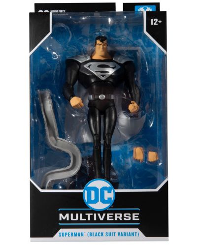 Φιγούρα δράσης McFarlane DC Comics: Multiverse - Superman (The Animated Series) (Black Suit Variant), 18 εκ - 8