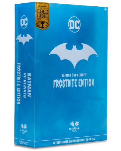 Φιγούρα δράσης McFarlane DC Comics: Multiverse - Batman (DC Rebirth) (Frostbite Edition) (Gold Label) (Limited Edition), 18 cm - 8