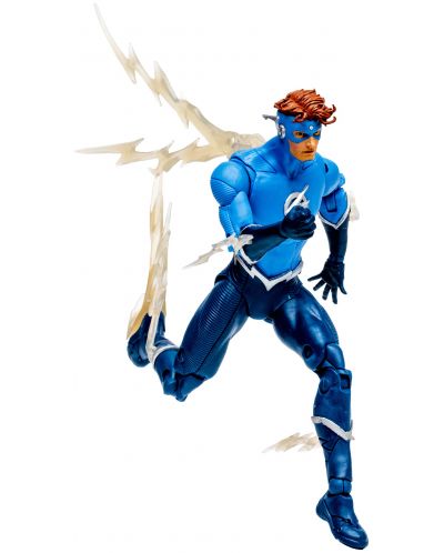 Φιγούρα δράσης McFarlane DC Comics: Multiverse - Wally West (Speed Metal) (Build A Action Figure), 18 cm - 2