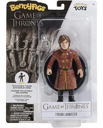 Φιγούρα δράσης The Noble Collection Television: Game of Thrones - Tyrion Lannister (Bendyfigs), 14 cm - 7