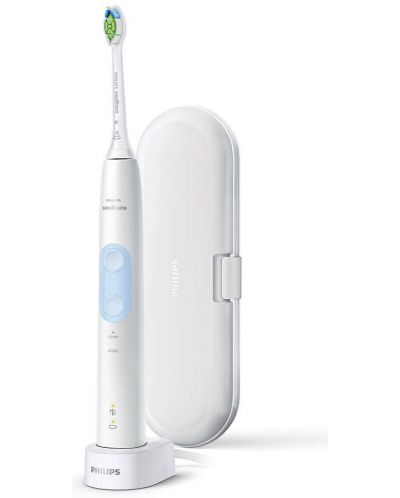 Ηλεκτρική οδοντόβουρτσα Philips - ProtectiveClean 4500,λευκή  - 1