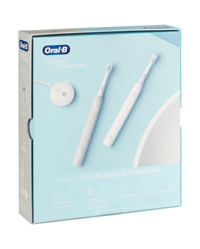 Ηλεκτρική οδοντόβουρτσα Oral-B - Pulsonic Slim Clean 2900, γκρι/λευκό - 4