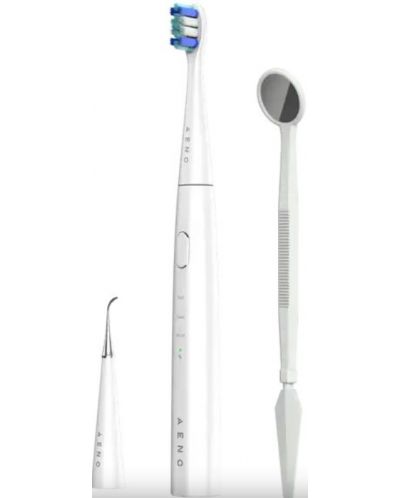 Ηλεκτρική οδοντόβουρτσα AENO - DB8,3 εξαρτήματα, λευκό  - 3
