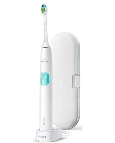 Ηλεκτρική οδοντόβουρτσα  Philips Sonicare - 4300 HX6807/28,λευκό - 1