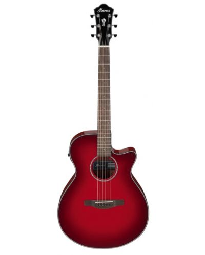 Ηλεκτροακουστική κιθάρα  Ibanez - AEG51, Transparent Red Sunburst High Gloss - 2