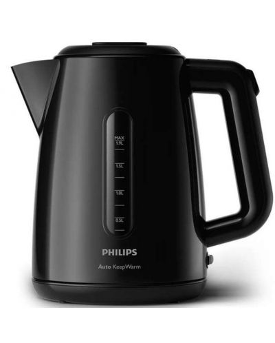 Βραστήρας τσαγιέρα  Philips - HD7301/00, 1700W, 1.9 l, μαύρο - 2