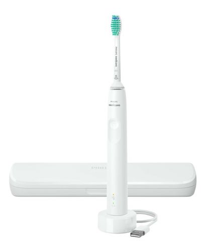 Ηλεκτρική οδοντόβουρτσα Philips Sonicare - 3100 HX3673,λευκό - 2