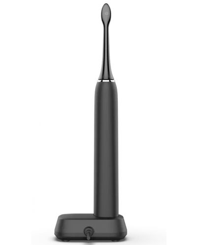 Ηχητική ηλεκτρική οδοντόβουρτσα  AENO - Sonic DB6, 2 κεφαλές ,μαύρο - 4