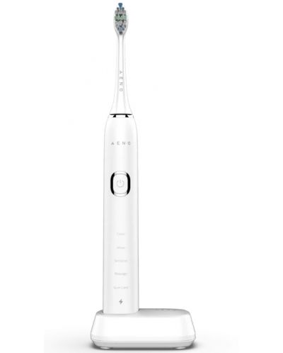 Ηχητική ηλεκτρική οδοντόβουρτσα  AENO -  DB5, 2 κεφαλές ,λευκό - 1