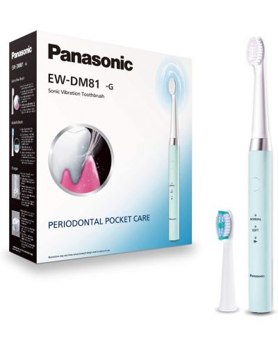 Ηλεκτρική οδοντόβουρτσα  Panasonic - EW-DM81-G503,πράσινο - 4