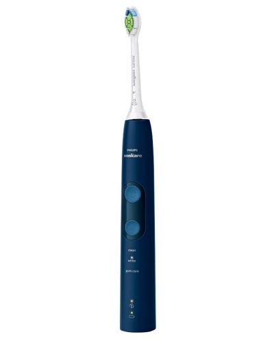 Ηλεκτρική οδοντόβουρτσα Philips - ProtectiveClean, λευκό/μπλε - 2