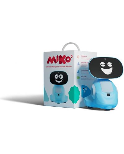 Ηλεκτρονικό εκπαιδευτικό ρομπότ Miko - Miko 3, μπλε - 6