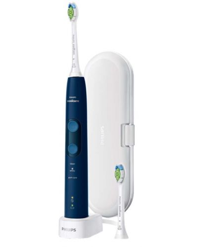 Ηλεκτρική οδοντόβουρτσα Philips - ProtectiveClean, λευκό/μπλε - 3
