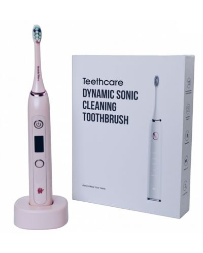 Ηλεκτρική οδοντόβουρτσα IQ - Brushes Pink, 2 κεφαλές, ροζ - 1