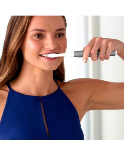 Ηλεκτρική οδοντόβουρτσα Oral-B - Pulsonic Slim Clean 2900, γκρι/λευκό - 5