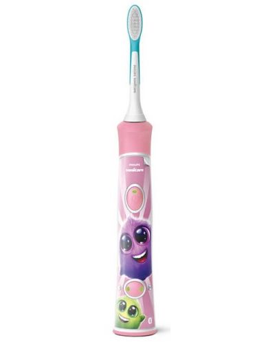 Ηλεκτρική οδοντόβουρτσα Philips - Sonicare For Kids, HX6352/42,2 κεφάλαια - 2